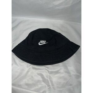 Nike Men's 100% Cotton Apex Bucket Hat Black Size Medium Hat